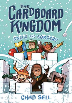 Hardcover The Cardboard Kingdom #3: Snow and Sorcery: (A Graphic Novel) Book