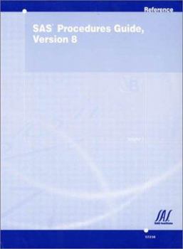 Paperback SAS Procedures Guide: Version 8, 3-Volume Set Book