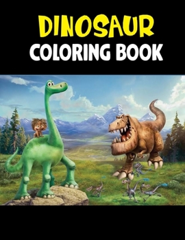 Paperback Dinosaur Coloring Book: Great Gift For Boys & Girls Book