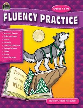 Paperback Fluency Practice, Grades 4 & Up Book