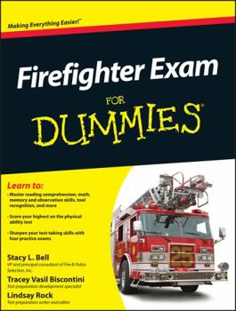 Paperback Firefighter Exam for Dummies Book