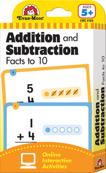Cover for "Flashcards: Beginning Addition and Subtraction Facts to 10"