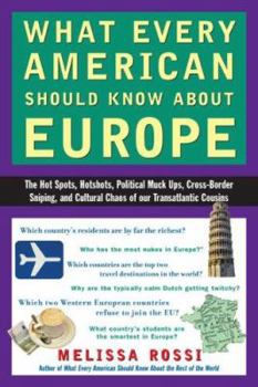 Paperback What Every American Should Know about Europe: The Hot Spots, Hotshots, Political Muck-Ups, Cross-Border Sniping, and Culturalc Haos of Our Transatlant Book