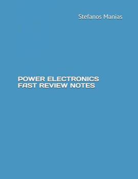 Paperback Power Electronics Fast Review Notes Book
