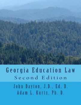 Paperback Georgia Education Law: Second Edition Book