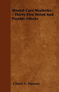 Paperback Mental Card Mysteries - Thirty-Five Weird And Psychic Effects Book