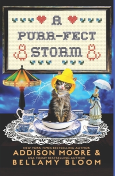 Paperback A Purr-fect Storm: Cozy Mystery Book