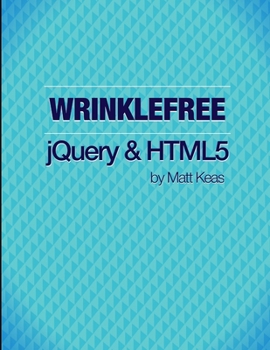 Paperback Wrinklefree jQuery and HTML5 Book