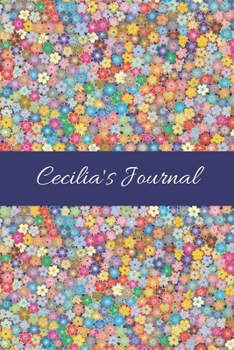 Paperback Cecilia's Journal: Cute Personalized Name College-Ruled Notebook for Girls & Women - Blank Lined Gift Journal/Diary for Writing & Note Ta Book