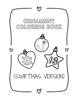 Paperback Ornament Coloring Book (Swiftmas Version) Book