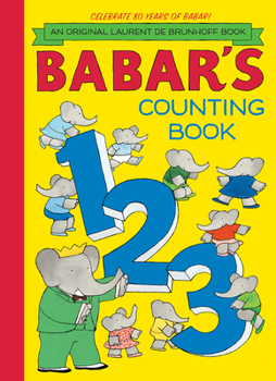 Hardcover Babar's Counting Book