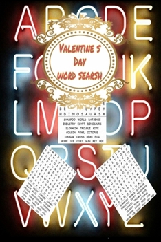 Paperback Valentine's Day Word Search: Puzzle Book for Adults with 50 Games Book