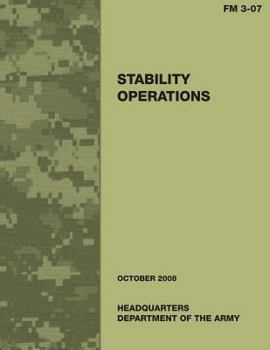 Paperback Stability Operations (Field Manual No. 3-07) Book