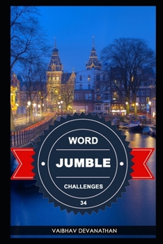Paperback Word Jumble Challenges - 34 Book