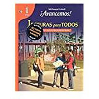 Paperback Lecturas Para Todos (Student) with Audio CD Level 1a/1b/1 [Spanish] Book
