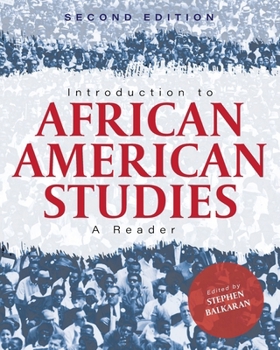 Paperback Introduction to African American Studies: A Reader Book