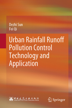 Hardcover Urban Rainfall Runoff Pollution Control Technology and Application Book