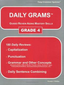 Paperback Daily Grams Guided Review Aiding Mastery Skills Book