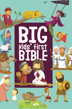 Hardcover Big Kids' First Bible Book
