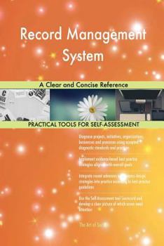 Paperback Record Management System A Clear and Concise Reference Book