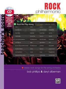 Paperback Rock Philharmonic: Classic Rock for the String Orchestra (Teacher's Score), Book & CD Book