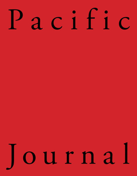 Hardcover Pacific Journal Book