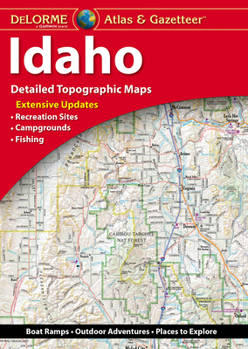 Paperback Delorme Atlas & Gazetteer: Idaho Book
