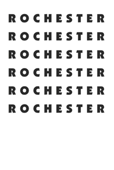 Awesome Rochester 120 Page Notebook Lined Journal