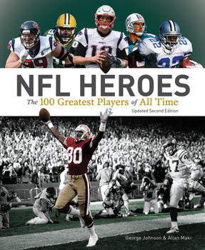 Paperback NFL Heroes: The 100 Greatest Players of All Time Book
