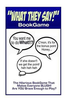 Paperback "What They Say!" BookGame: New Popular Card Game in The Form of a Book! Book