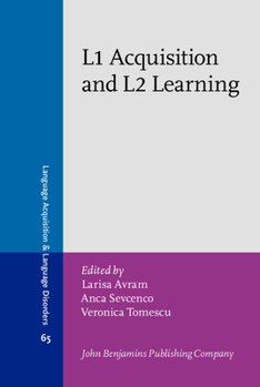Hardcover L1 Acquisition and L2 Learning (Language Acquisition and Language Disorders) Book
