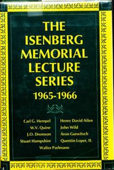 Hardcover The Isenberg Memorial Lecture Series, 1965-1966 Book