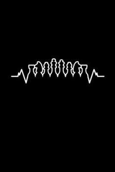 chess pulse heartbeat: 6" x 9" 120 pages dotted Journal I 6x9 dot grid Notebook I Diary I Sketch I Journaling I Planner I chess lovers I Board game