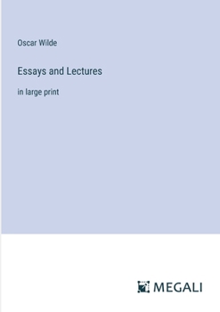 Paperback Essays and Lectures: in large print Book