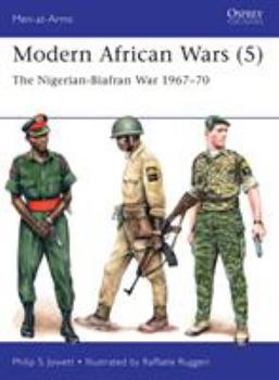 Paperback Modern African Wars (5): The Nigerian-Biafran War 1967-70 Book