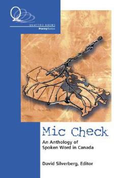 Paperback Mic Check: An Anthology of Spoken Word In Canada Book