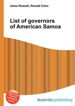 Paperback List of Governors of American Samoa Book