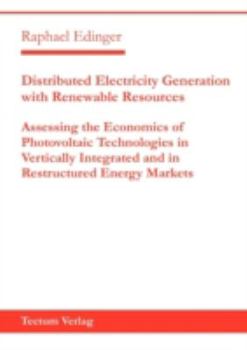 Paperback Distributed Electricity Generation with Renewable Resources Book