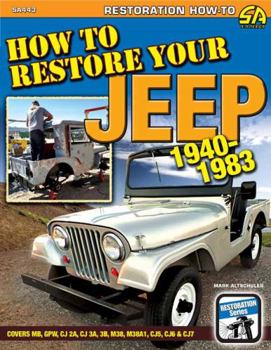 Paperback How to Restore Your Jeep 1941-1986: Covers Mb, Gpw, Cj-2a, Cj-3a, M38, Cj-3b, M38-A1, Cj-5, Cj-6, Cj-7 & Cj-8 Book