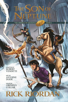 Library Binding Son of Neptune: The Graphic Novel Book