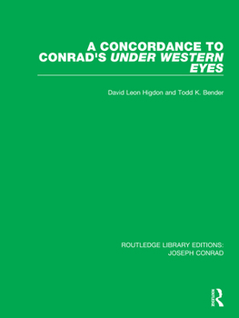 Paperback A Concordance to Conrad's Under Western Eyes Book