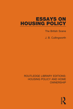 Paperback Essays on Housing Policy: The British Scene Book