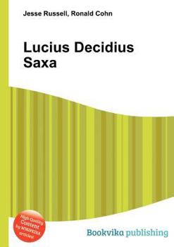 Paperback Lucius Decidius Saxa Book