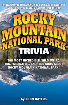 Paperback Rocky Mountain National Park Trivia Book