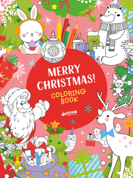 Paperback Merry Christmas! Coloring Book