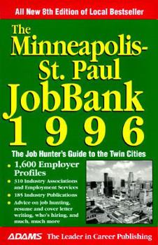 Paperback The Minneapolis/St. Paul Jobbank, 1996 Book