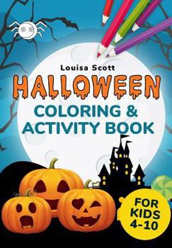 Paperback Halloween Coloring and Activity Book