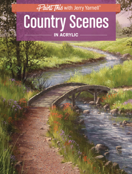 Paperback Country Scenes in Acrylic Book