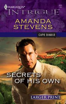 Mass Market Paperback Secrets of His Own: Cape Diablo [Large Print] Book
