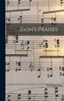 Hardcover Zion's Praises. Book
